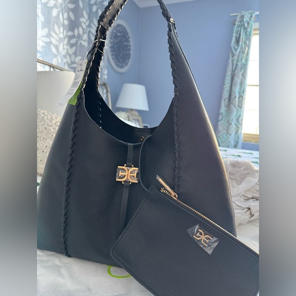 🆕 Sam Edelman Sylvia Whipstitch Hobo - Picture 8 of 15